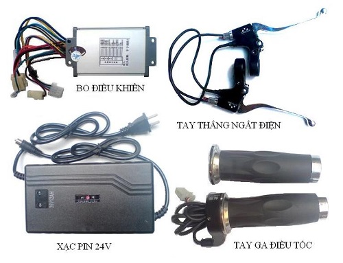 Các loại phụ tùng xe đạp điện Các loại phụ tùng xe đạp điện